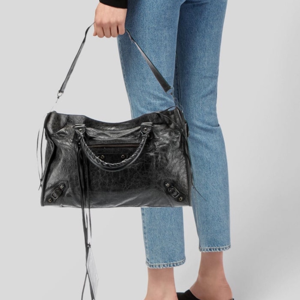 Balenciaga Motocross Classic City Bag